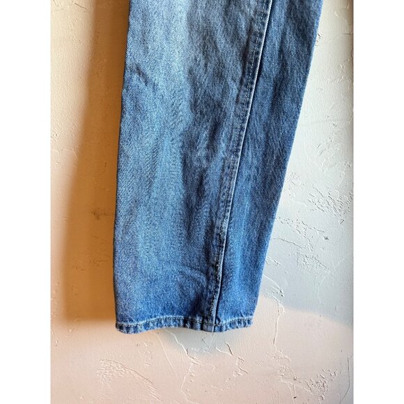 Favorite Daughter The Tommy Mid-Rise Light Wash Embroidered Denim Jeans Women's - Picture 4 of 10